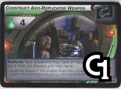 Construct Anti-Replicator Weapon